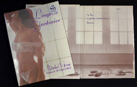 Autograph - Princess Diana Signed Book entitled 'Lingerie Fantasies' - by Mitchel Gray, personal