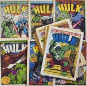 1979 Marvel Comics 'Hulk Comic' includes Nos 4-7, 9-23, 25, 27, 28, Mar 21 and 14 - condition varies