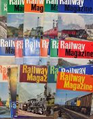 Railway Magazine Selection from 1964 to 1970s - a varied selection, incomplete, worth inspecting,