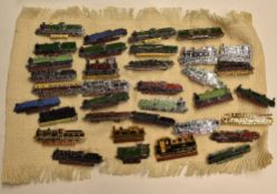 Selection of Railway/Train Lapel Pin Badges enamelled includes a varied selection such as Sir