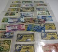 Selection of British Queen Elizabeth II Commonwealth Banknotes to include Gibraltar, Eastern