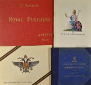 1st Battalion 'Royal Fusiliers' Kamptee 1930 Pictorial Book bound in red cloth boards together