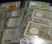 World Banknotes Selection to include Singapore, Somaliland, Sudanese, Spain, Sri Lanka,