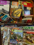 Railway Book Selection to include a selection of books and magazines, including Trains Illustrated