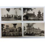 India - Kapurthala State WWI Postcard c.1900 - Four French postcards on the Princely Sikh State of