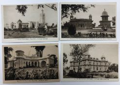 India - Kapurthala State WWI Postcard c.1900 - Four French postcards on the Princely Sikh State of