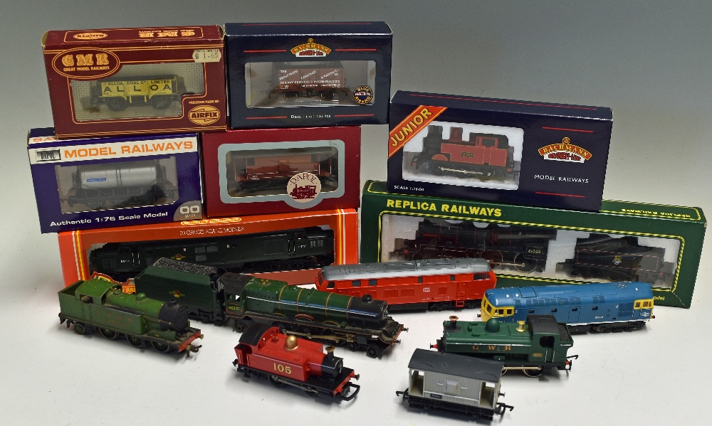 Selection of Various Locomotives and Rolling Stock to include Hornby R347 D6736 Class 37 Diesel,