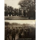 India - Sikhs at Hampton Court Postcard - Two vintage photographic postcards titled 'Lord Roberts at