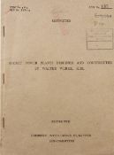 WWII Restricted Report Copy No.105 Rocket Power Plants Designed and Constructed by Walter Werke,