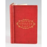 Views of the English Lakes, circa 1850- 70's Book - a 32 page small book with 12 attractive Baxter