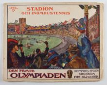 Olympic Games, Stockholm 1912 Publication - A 16-page publication printed during the Games in