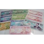 Central Bank of Iraq 'Saddam Hussain' Banknotes includes denomination of 5, 10, 25, 50 and 250 -