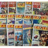 1965-1968 Eagles Comics includes a mixed selection in varying condition F/G (50)