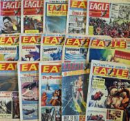 1965-1968 Eagles Comics includes a mixed selection in varying condition F/G (50)