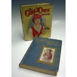 2x 'The Girl's Own Annual' 1912 and 1931 issues featuring lady sporting figures, both bound in cloth