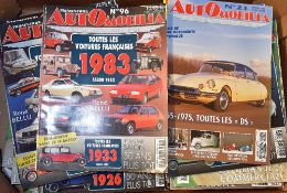 Selection of Automobilia Magazines 1990s/2000s - French issues beginning at No 1 1996, condition A/G