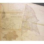 Railway Maps - Edw' Weller Maps includes an Early Stockton and Darlington 1st Railway Line Map,