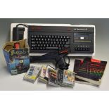 Sinclair ZX Spectrum 128K Games Console includes console, joystick and gun plus a selection of