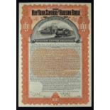 United States of America - The New York Central and Hudson River Railroad Company $1000 Bond