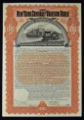 United States of America - The New York Central and Hudson River Railroad Company $1000 Bond