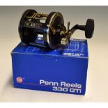 3x Penn 330 GTi Graphite Salt Water Big Game Reel in makers box - levelwind graphite frame, powerful