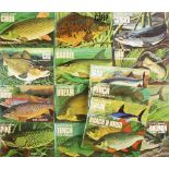 Catchmore Fishing Booklets: complete set of 16x 1st editions publ'd by Wolfe Publishing Ltd (G)