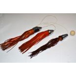 3x Marlin Big Game Lures - 3x stainless steel Kona Head Trolling Lures for Marlin