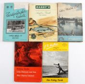 Hardy's Anglers Guides (5) - 1951 and 1960 editions the 1958 edition appears with cover and first