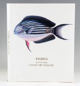 Bennett, John Whitchurch - "Fishes Found on The Coast of Ceylon" 1830/1834 reprint 2001 - red and