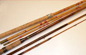 Eggington & Sons Coarse Rods (2): 12ft 3pc whole cane with spliced-in split cane tip. High bridge