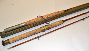 Interesting Fly Rods (2): Milward's, Redditch 7ft 2pc split cane butt with single thread