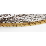 Fine Edward Barder Rod Co Makers Venables Landing Net: inscribed to the inside of the frame "