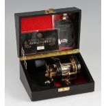 Fine Abu Ambassadeur CDL 70th Anniversary Ltd Ed gold plated reel: 5500 black end plates stamped CDL