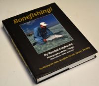 Kaufmann, Randall - "Bonefishing!" 1st ed 2000 in the original embossed dust jacket, with