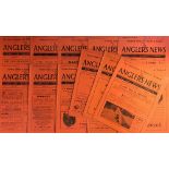 Angler's News (92) - and Sea Fishers Journal large format magazines with paper covers, c.1950's,