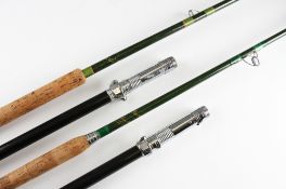 2x Davenport & Fordham Salt water boat rods: Farstrike Clive Gammon signature 7ft 3in glass fibre