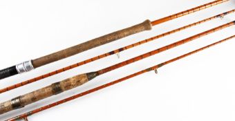 Avon and Spinning split cane rods (2): unnamed B James style Avon/Carp 10'2" two-piece casting Rod