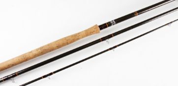 Fine Temples of Whitley Bay Carbon Salmon Fly Rod: 15ft three-piece-line #10-12 - with fuji lined