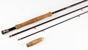 Hardy Graphite Still Water Trout Fly Rod:11' 3pc graphite - line #7-8 bronzed reel fittings c/w butt