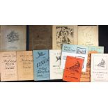 Cummins Fishing Tackle Catalogues - including 1914, 1932 and 1935 plus 12 other pamphlets, price