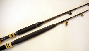 2x Stuart USA Star Rods IGFA Hand Crafted Series - 5ft 9in boat rod, 50/100 SUTHC, and 7ft 3in 30EEC