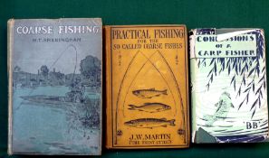 BB - "Confessions Of A Carp Fisher" 2nd ed 1970, H/b, torn D/j, Martin, JW - "Practical Fishing