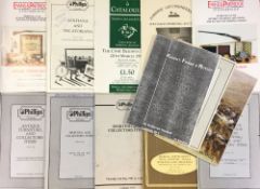 Mixed Selection of Auction Catalogues - and similar including Philips, Knight, Frank and Rutley,