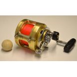 Shimano Tiagro 20 big game sea reel - two speed lever drag multiplier reel c/w harness lugs and