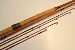 Interesting Hardy The Pennell Palakona Salmon Fly Rod: 14ft 3pc split cane with 3x additional