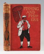 Taylor, J. Paul - 'Fishing and Fishers', 1890 first edition hardback, published by Ward, Lock and Co