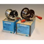 2x Vintage Penn Sea Reels in original makers boxes - Penn Sea Boy 30/85 Bakelite end plates c/w