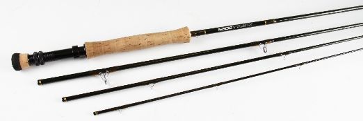 Sage Graphite IIIe trout fly rod - Model XP 8100-4 10ft 4pc line #7, 2x lined first section