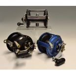 3x various Grice & Young Christchurch Tatler Big Game Sea Reels - 4.25"dia x 5"w (black Bakelite),