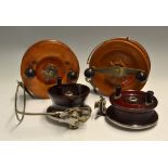 Collection of Charles Alvey & Son Australia Salt Water reels (4) - to incl Snapper 7.25"